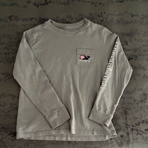 Vineyard Vines Gray Long Sleeve Tee